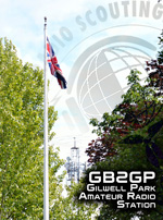 The aerials at GB2Gp seen through the trees